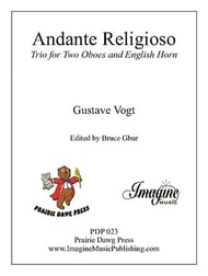 Andante Religioso Trio for 2 Oboes and English Horn EPRINT cover Thumbnail